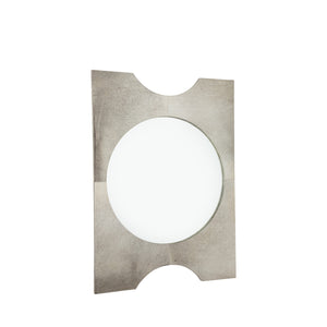 Oakley Circle Accent Mirror - Natural Ivory | Gabriella White - SCH-175028