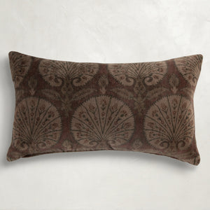Folding Fan Indoor Lumbar Pillow | Gabriella White - SCH-G105-202227