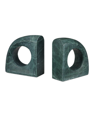 Russo Green Object Set of 2 | Currey & Co - 1200-0946
