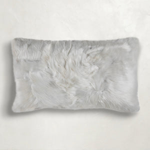 Alpaca Indoor Lumbar Pillow | Gabriella White - SCH-G205-202096