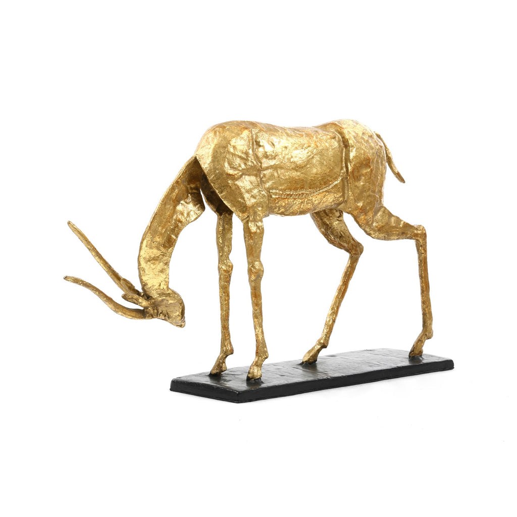 Antelope Straight Horn Statue | Villa & House  - ALP-700-808