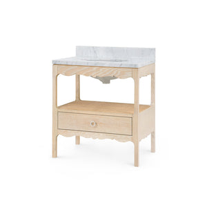 Arianna 1-Drawer Cabinet with 30" Marble Vanity Top - Sand | Villa & House - ARN-21030-99-TB