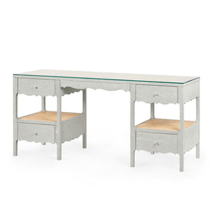 Arianna Desk - Soft Gray | Villa & House - ARN-350-97-TB