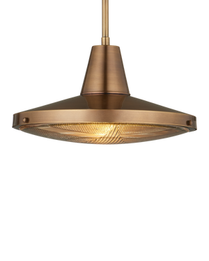 Mariner Brass Outdoor Pendant | Currey & Co - 9500-0026