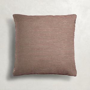Textured Stripe Indoor Throw Pillow - Rose/Ivory | Gabriella White - SCH-G208-202082