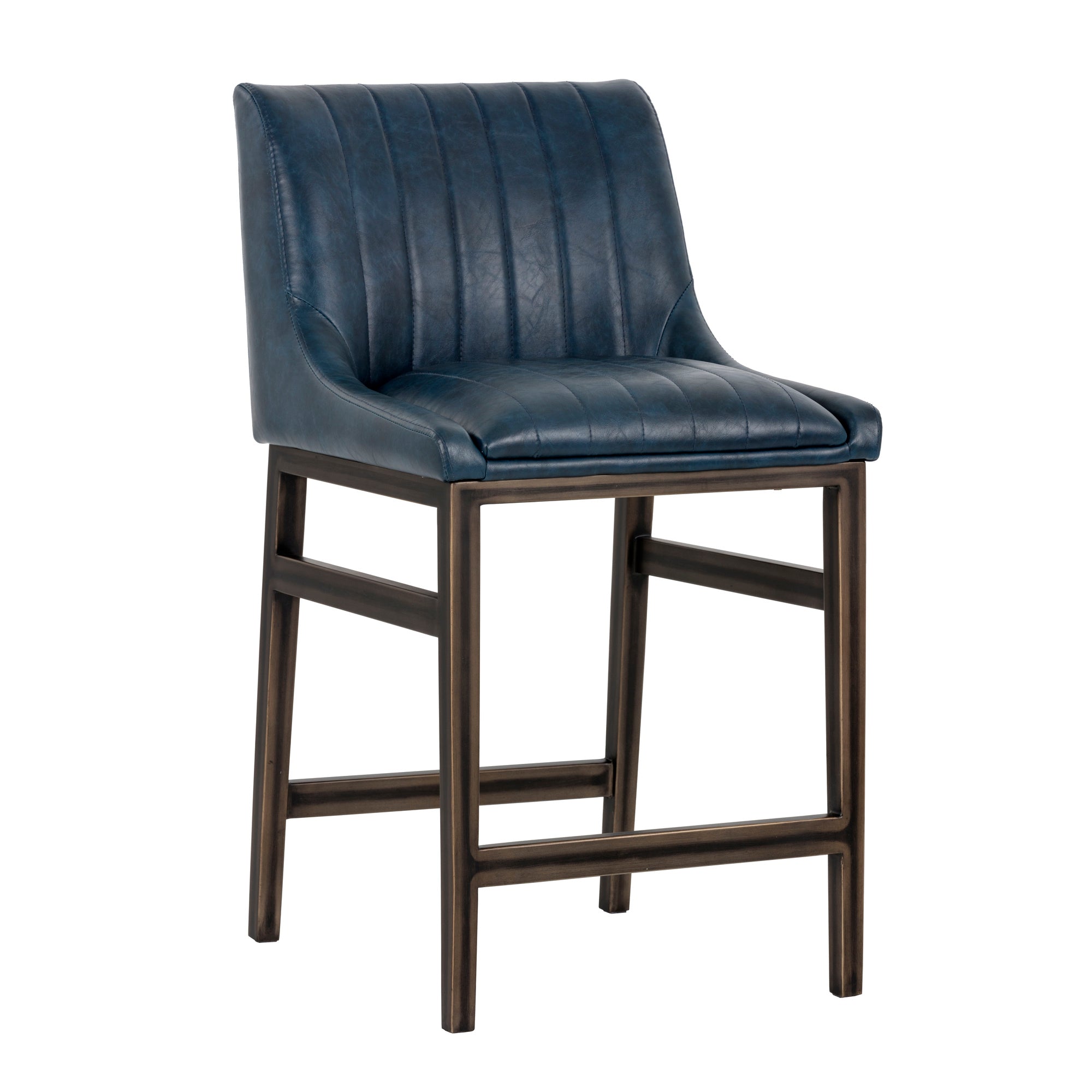 HALDEN COUNTER STOOL VINTAGE BLUE