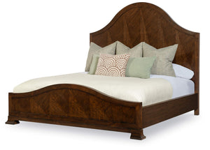 Mcalpine Wood Panel Bed - King - Brunette | Century Furniture - B1H-146