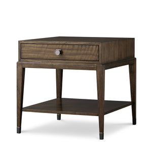 Emerson Chairside Table - Brunette | Century Furniture - B1H-621