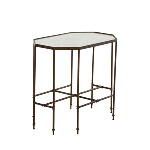 Barnes Iron Octagon Side Table | Gabriella White - SCH-290050