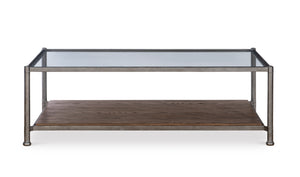 Smith Cocktail Table - Brown Rustic | Century Furniture - B2H-602