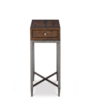 Charles Chairside Table - Brown Rustic | Century Furniture - B2H-612