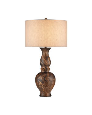 Carterton Brown Table Lamp | Currey & Co - 6000-1088