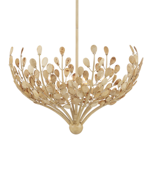 Maypan Chandelier - Beige | Currey & Co - 9000-1264
