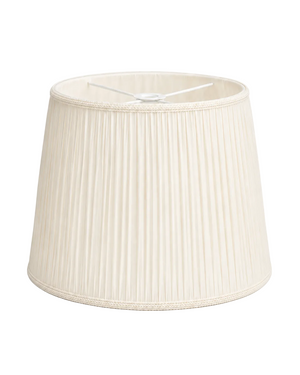 Ivory Round Pleated Lamp Shade
