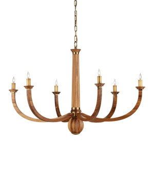 Woodcroft Chandelier | Currey & Co - 9000-1463