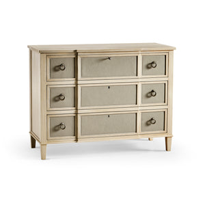 Water Neap Leather Front Chest | Jonathan Charles Furniture - 001-1-900-LWS