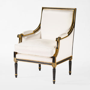 PALMA Black Chair | Decorative Crafts - GMT2