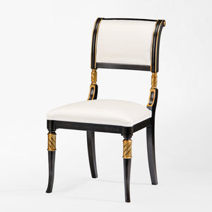 LUCIA Black Chair | Decorative Crafts