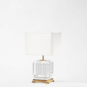 PYRA Crystal & Brass Lamp | Decorative Crafts - 8412