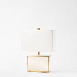 PORTA Brass & Alabaster Lamp | Decorative Crafts - 8079
