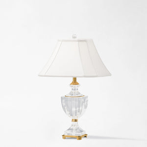 PRADO Crystal & Brass Lamp | Decorative Crafts - 8130