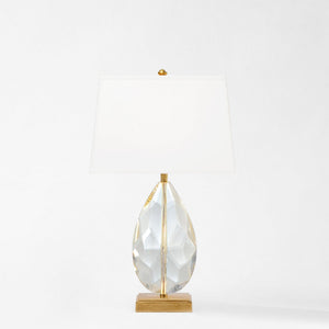 EVA Crystal & Brass Lamp | Decorative Crafts - 8062