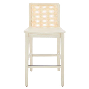 Benicio Rattan Counter Stool (Set of 2) | Safavieh - BST1506