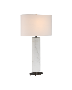 Stanhope White Table Lamp | Currey & Co - 6000-1029