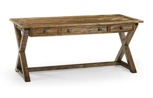 Casual Accents Medium Driftwood Desk | Jonathan Charles Furniture - 491058-DTM