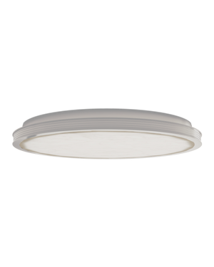 Aydan Large Antique Nickel Flush Mount | Currey & Co - 9999-0086