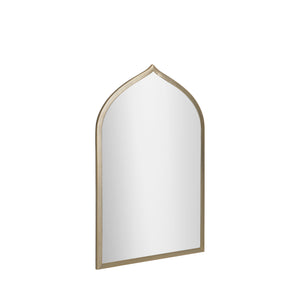 Cassara Arched Vanity Mirror - Brushed Brass | Gabriella White - SCH-175929