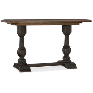Balcones 60in Friendship Table w/2-12in Leaves | Hooker Furniture - 5960-75206-BRN