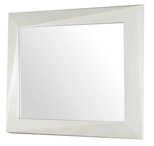 Faceted Mirror - Light Parchment | Century Furniture - C7A-234-V1