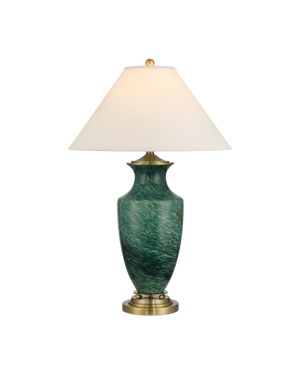 Claude Green Table Lamp | Currey & Co - 6000-1070