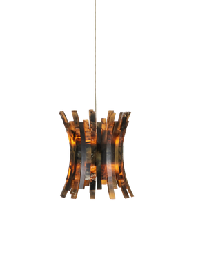 Currey & Co Alsop 1-Light Round Multi-Drop Pendant | 9000-1040
