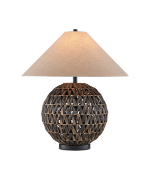 Casimer Black Table Lamp | Currey & Co - 6000-1005