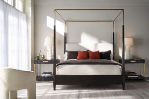 Cadence Metal Canopy Poster Bed - King | Century Furniture