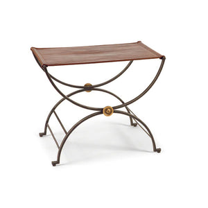 Niles Bench With Leather Seat | Century Furniture - MN2116