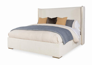 Upholstered Wing Bed - King | Century Furniture - CAA-126