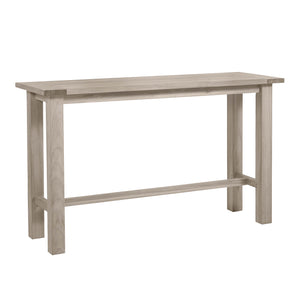 Croquet Teak Rectangle Outdoor Bar Table | Summer Classics - 2834