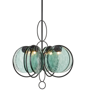 Vesica Piscis Chandelier | Currey & Co - 9000-1442
