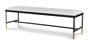 Monterey Upholstered/Metal Bench | Century Furniture - CBA-555-V1