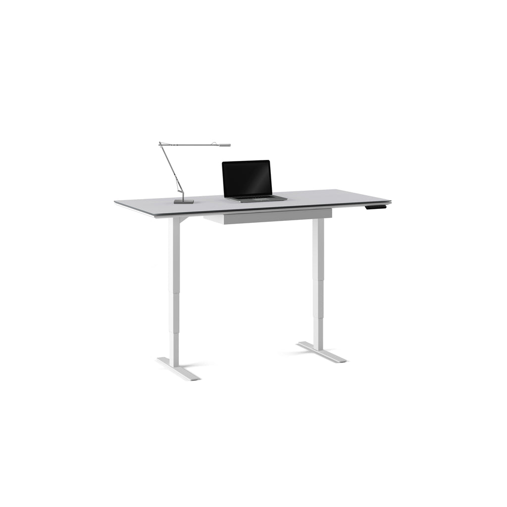 Centro 6452-2 Height Adjustable Standing Desk - 66"X30" | Bdi Furniture