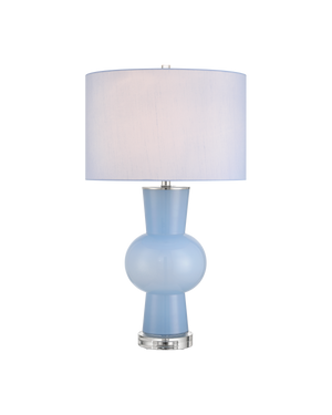 Duende Blue Table Lamp | Currey & Co - 6000-1072