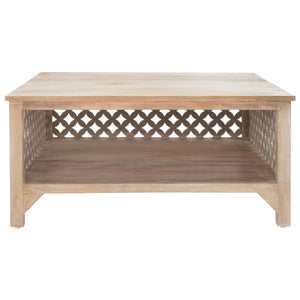 Safavieh Squall Square 1 Shelf Coffee Table , COF5302