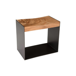 Iron Frame Stool, Natural | Phillips Collection - TH81408