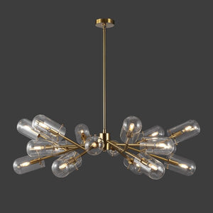 Tessalyn Glass And Metal Chandelier | Safavieh Couture – CTL1046