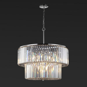 Viviann Crystal 2 Tier Chandelier | Safavieh Couture – CTL1054