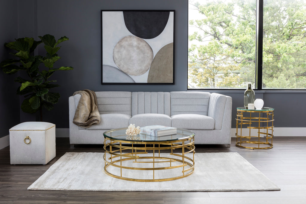 Rocky Road - 48" X 48" - Black Floater Frame | Sunpan Furniture - A0167