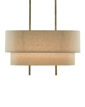 Currey & Co Combermere Rectangular Chandelier | 9000-0620
